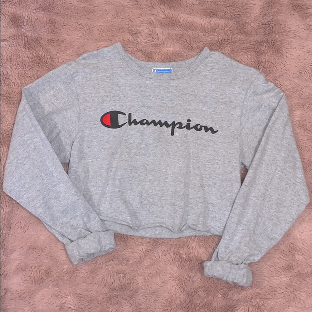 Vintage cropped champion